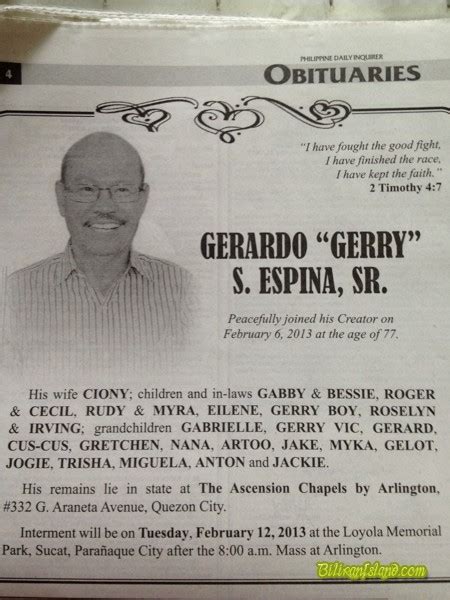 Inquirer obituaries today. Things To Know About Inquirer obituaries today. 